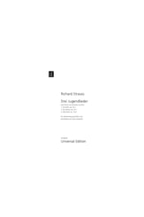 Drei Jugendlieder, Op. 10 Nos. 3, 7 & 8 SSAATTBB choral sheet music cover
